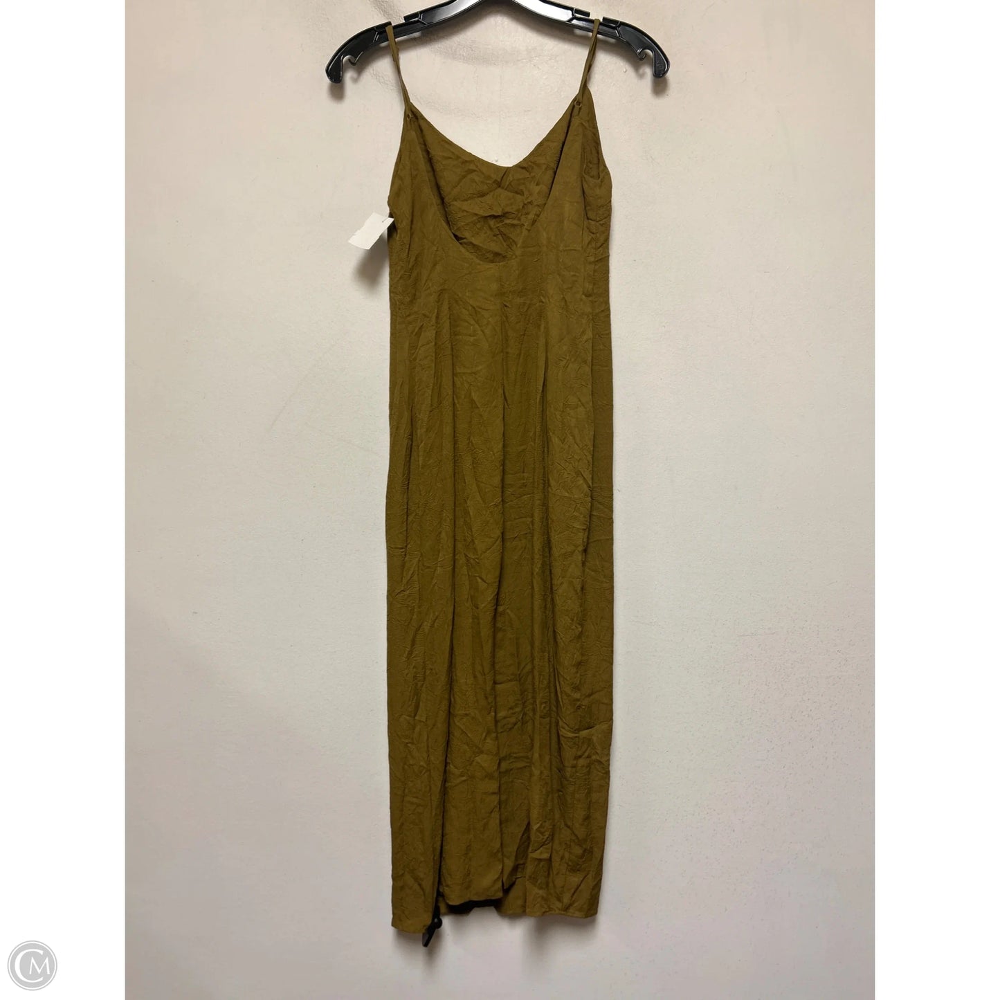 Dress Casual Midi By Zara In Brown, Size: S