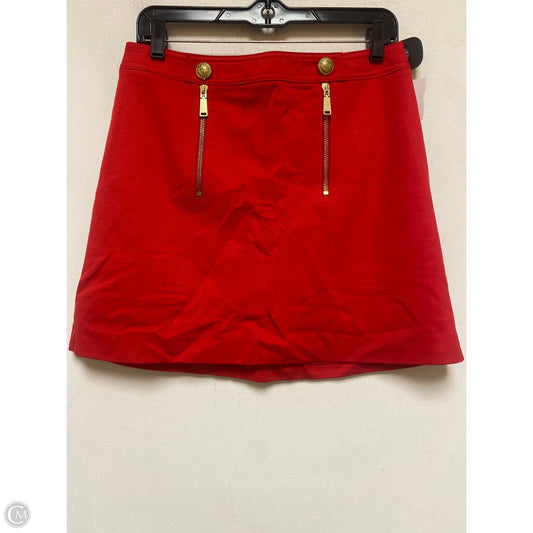 Skirt Mini & Short By Express In Red, Size: 8