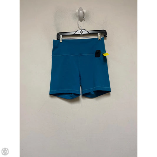 Athletic Shorts By Lululemon In Teal, Size: 12