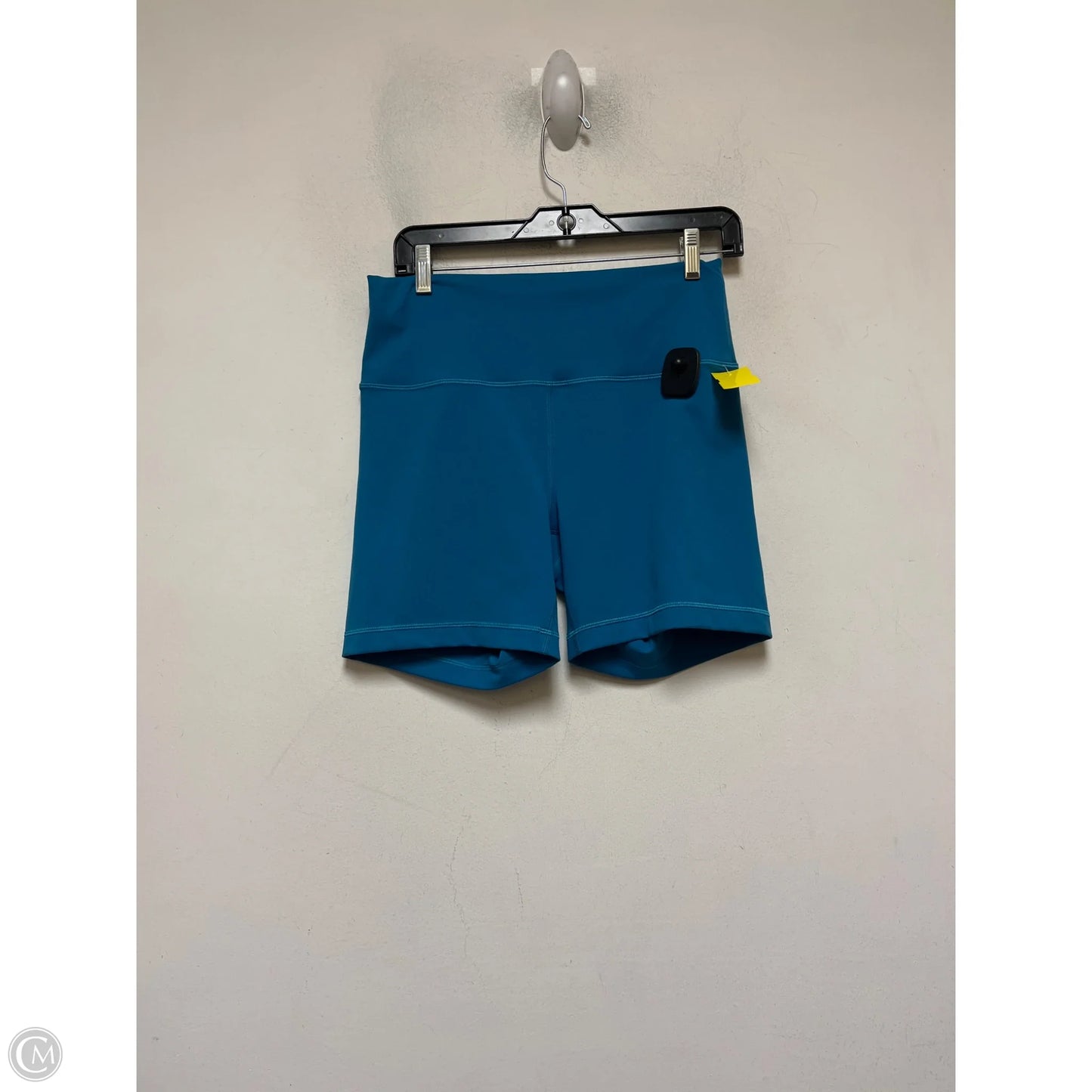 Athletic Shorts By Lululemon In Teal, Size: 12