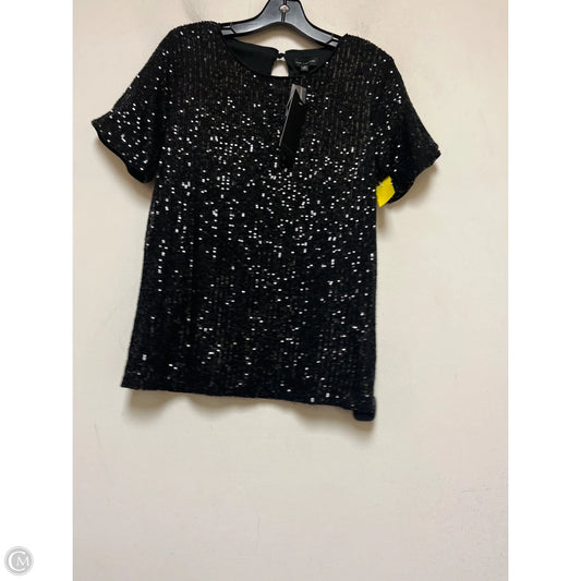 Top Short Sleeve By Limited In Black, Size: M