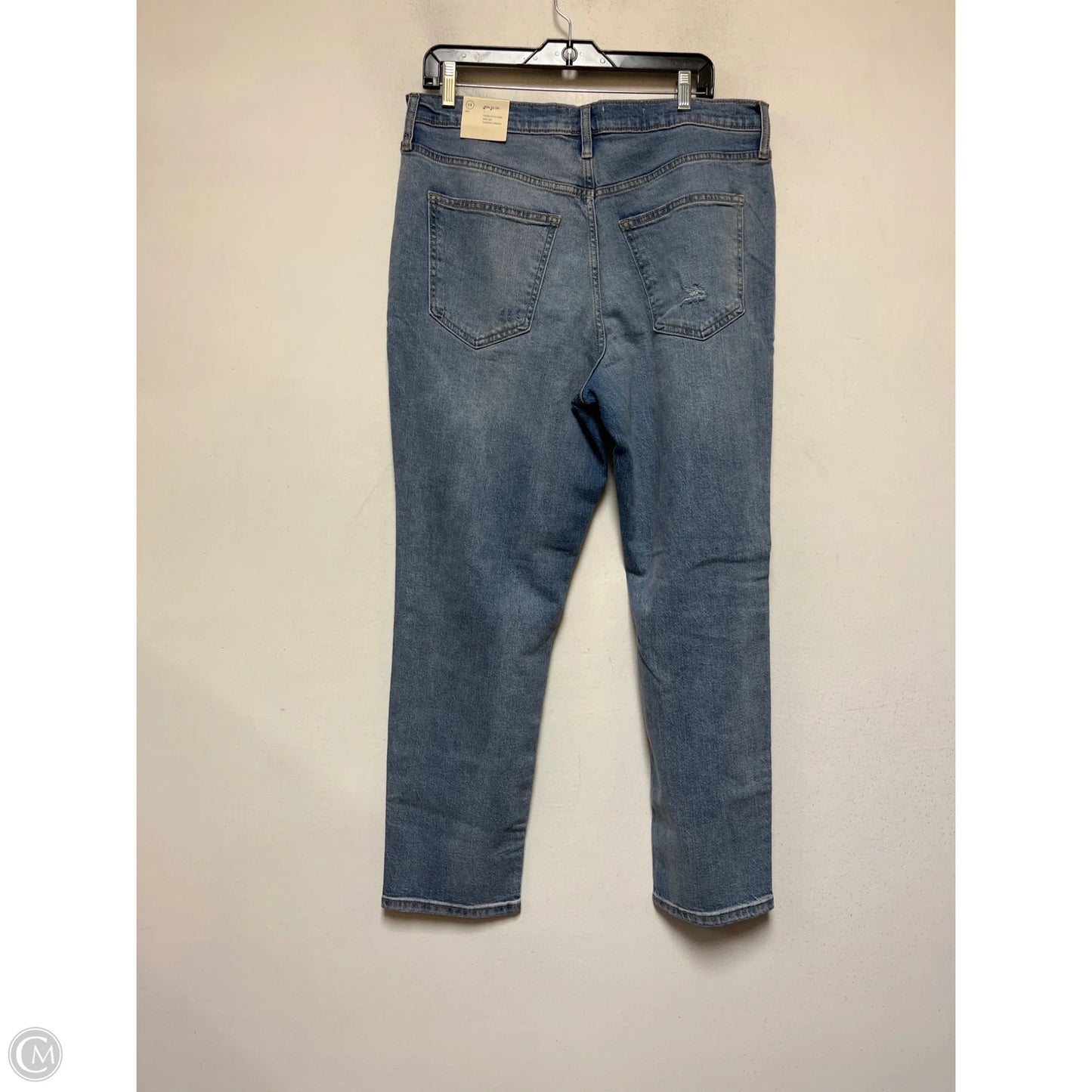 Jeans Boyfriend By Universal Thread In Blue Denim, Size: 14