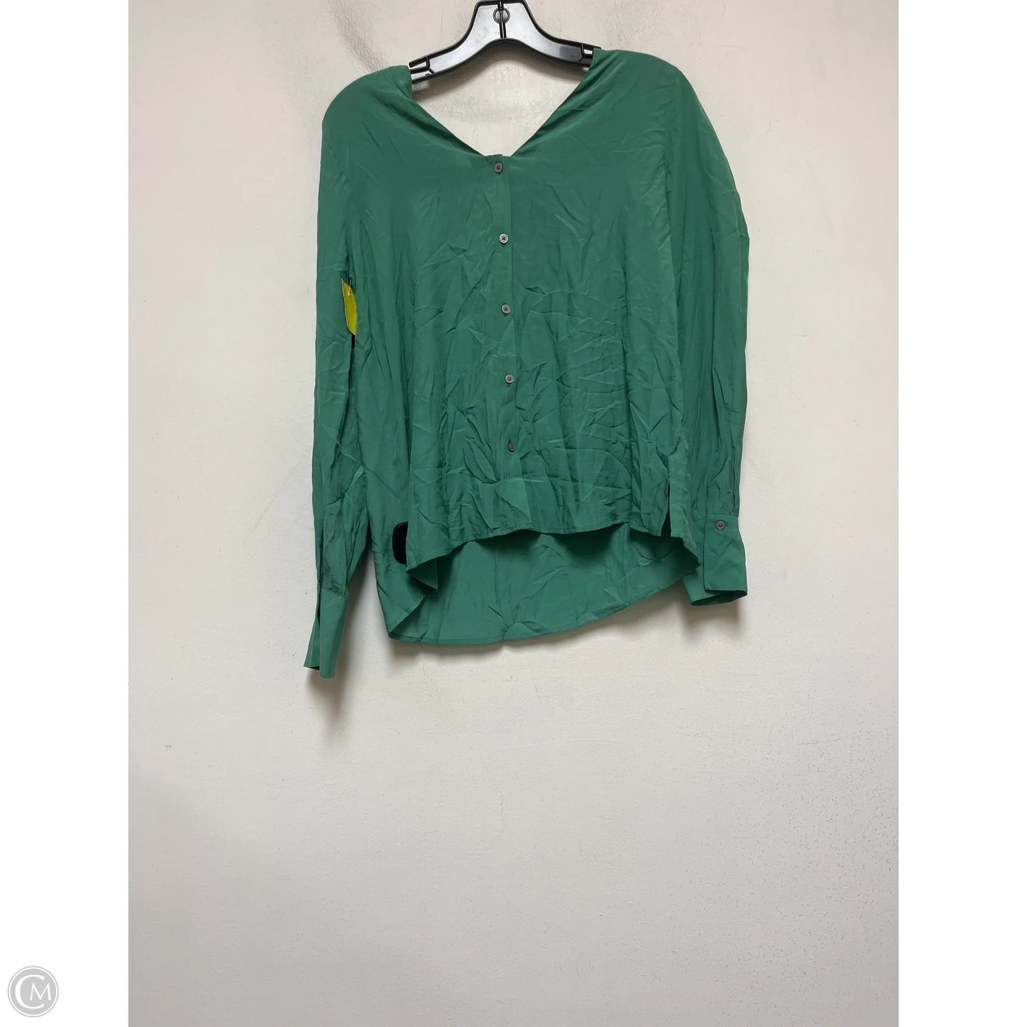 Top Long Sleeve By Loft In Green, Size: Xs