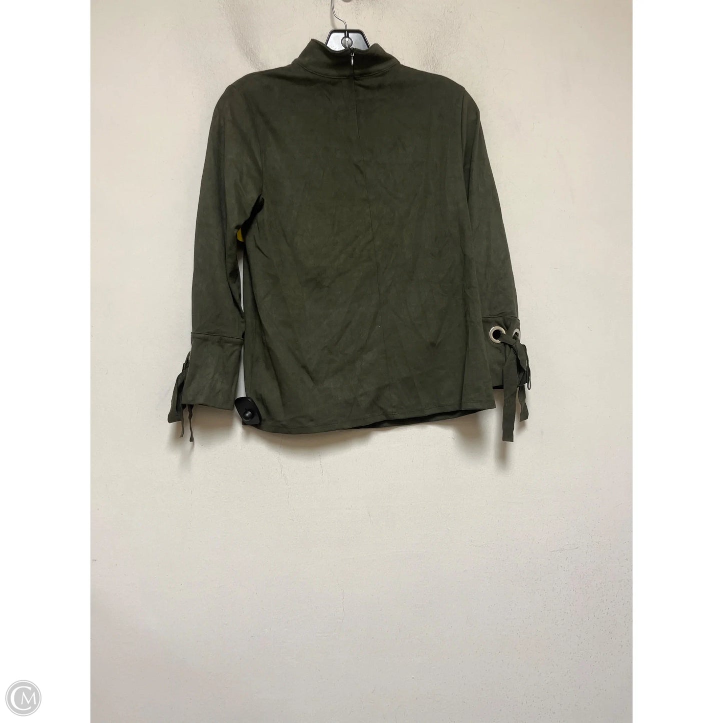 Top Long Sleeve By Chicos In Green, Size: Xs