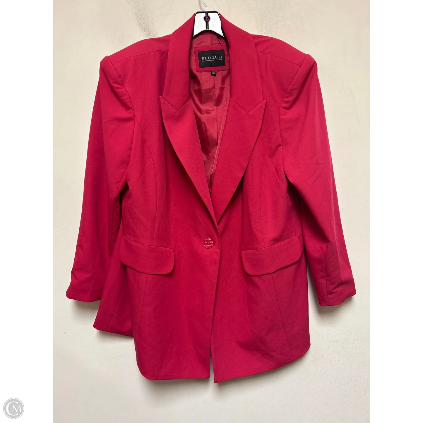 Blazer By Eloquii In Pink, Size: 2x