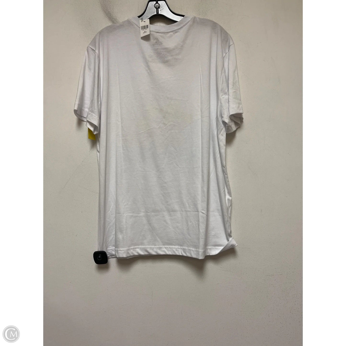 Top Short Sleeve Basic By Disney In White, Size: M