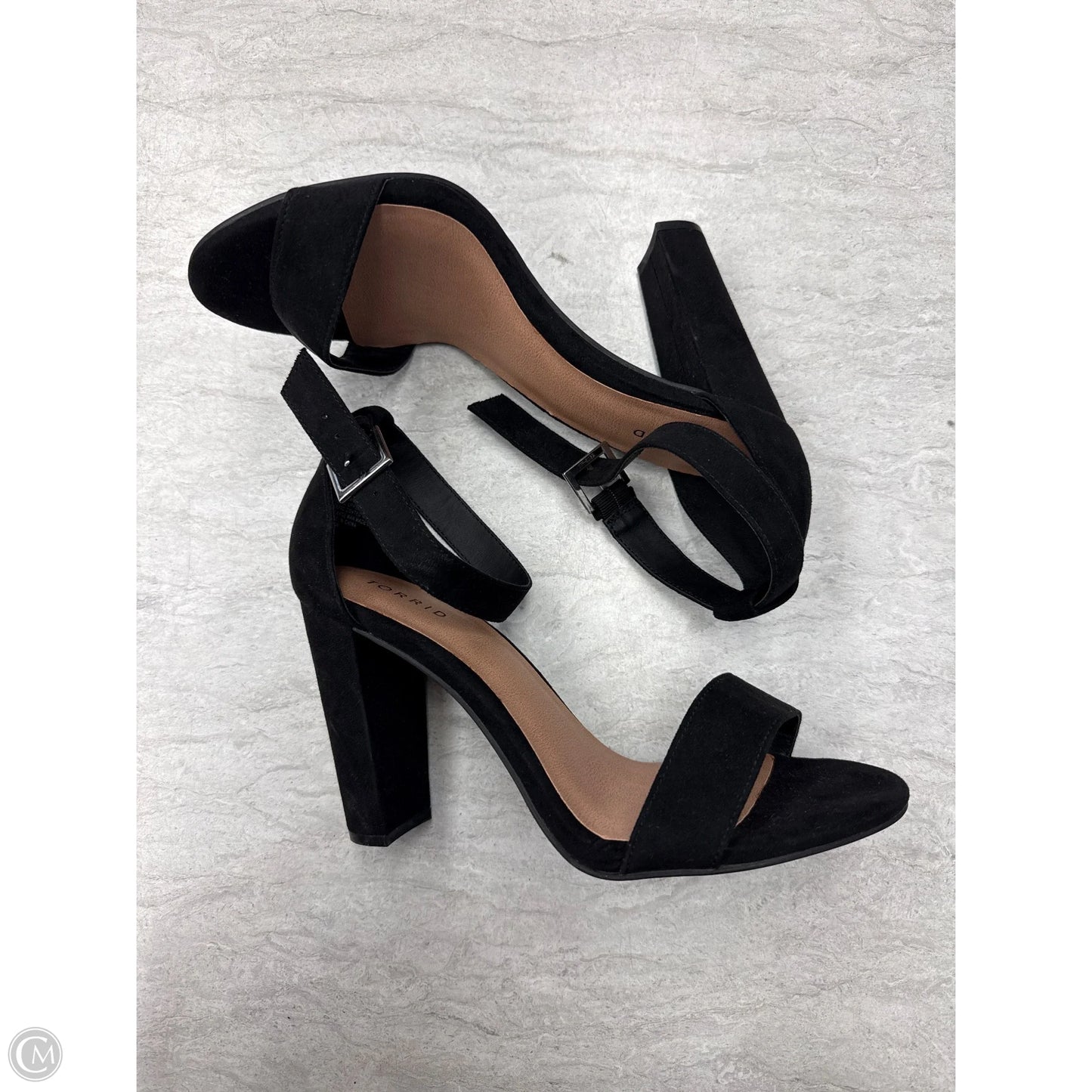 Shoes Heels Block By Torrid In Black, Size: 11