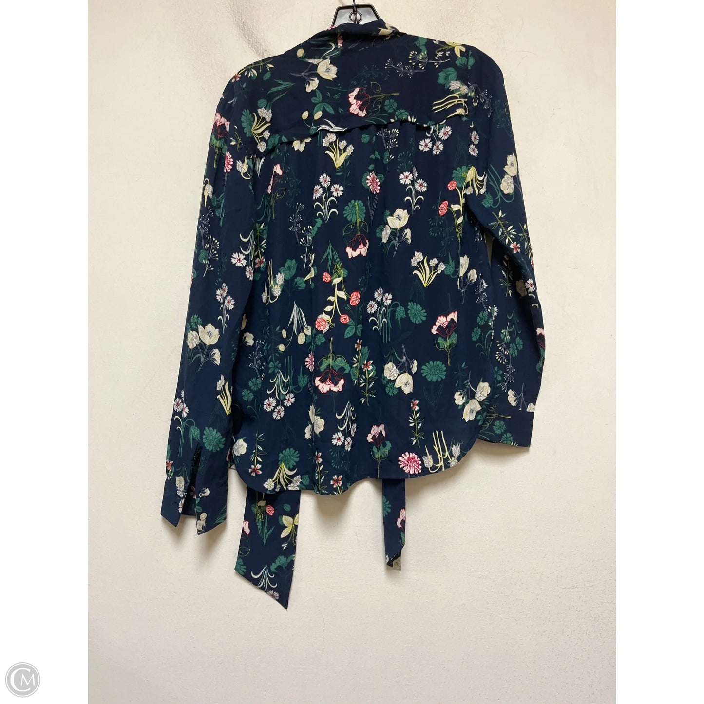 Top Long Sleeve By Loft In Floral Print, Size: Xs