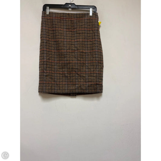 Skirt Midi By J. Crew In Brown, Size: 2