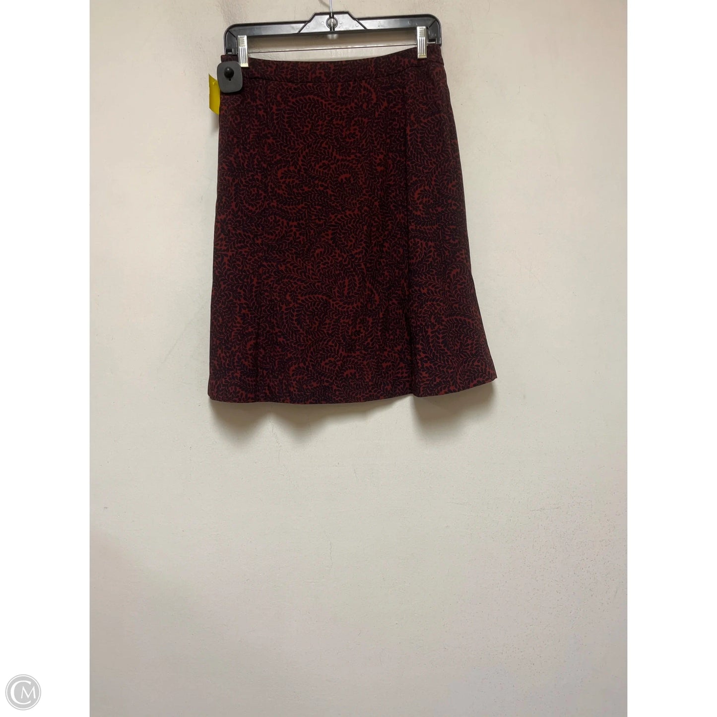 Skirt Midi By Loft In Blue & Red, Size: 2