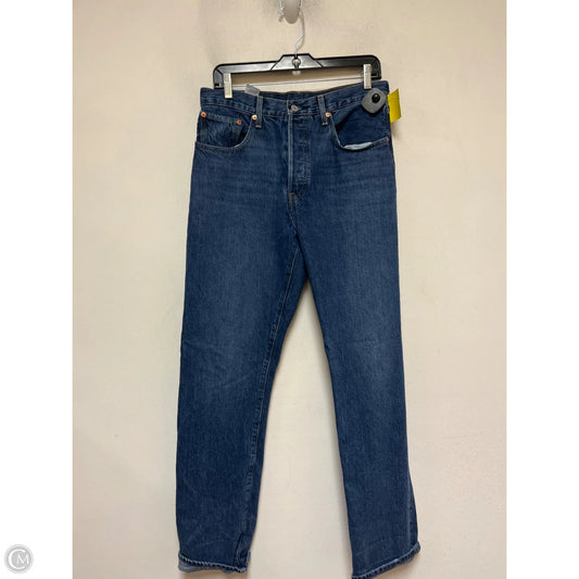 Jeans Boyfriend By Levis In Blue Denim, Size: 8