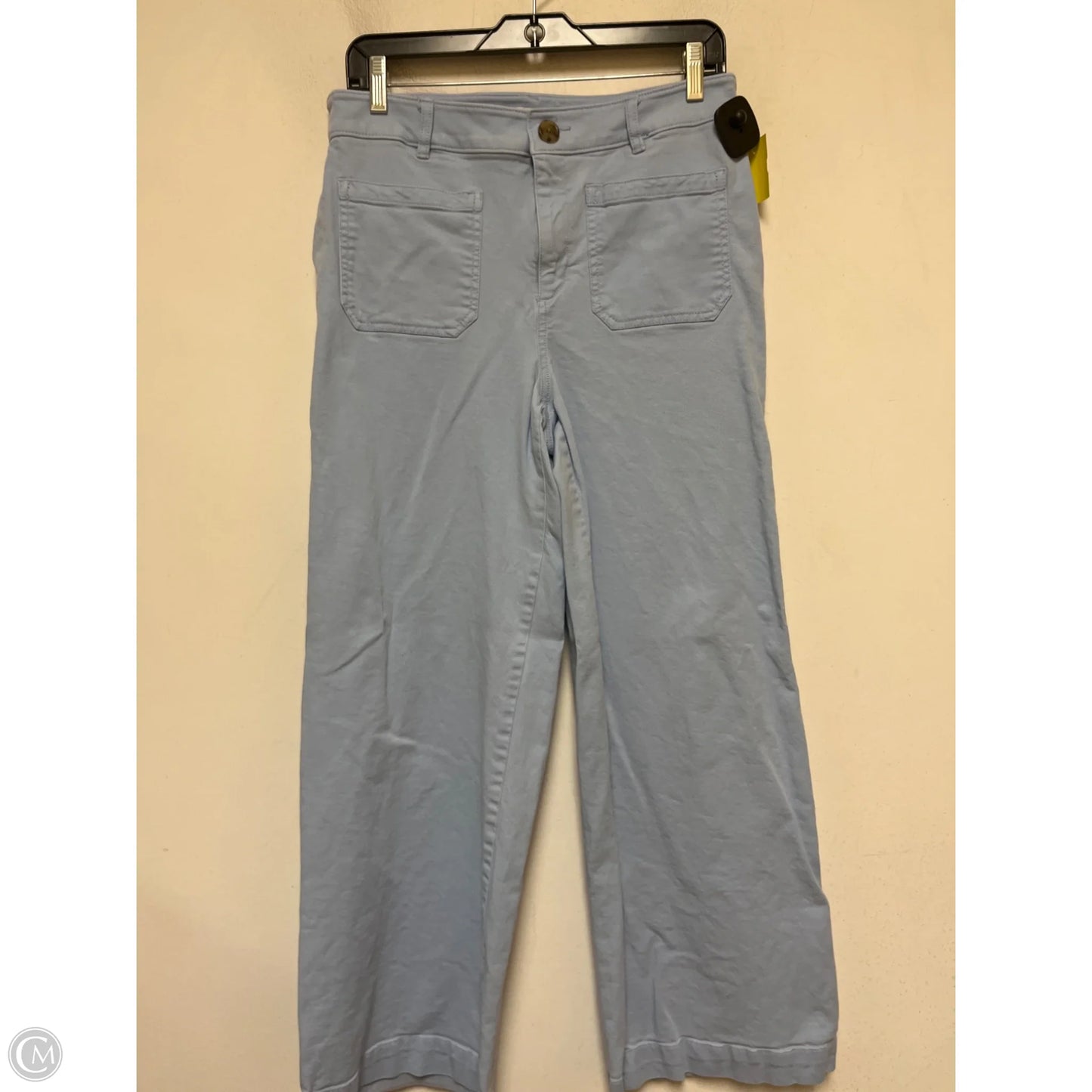 Jeans Wide Leg By Loft In Blue, Size: 8