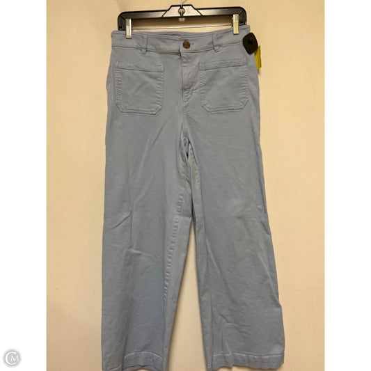 Jeans Wide Leg By Loft In Blue, Size: 8