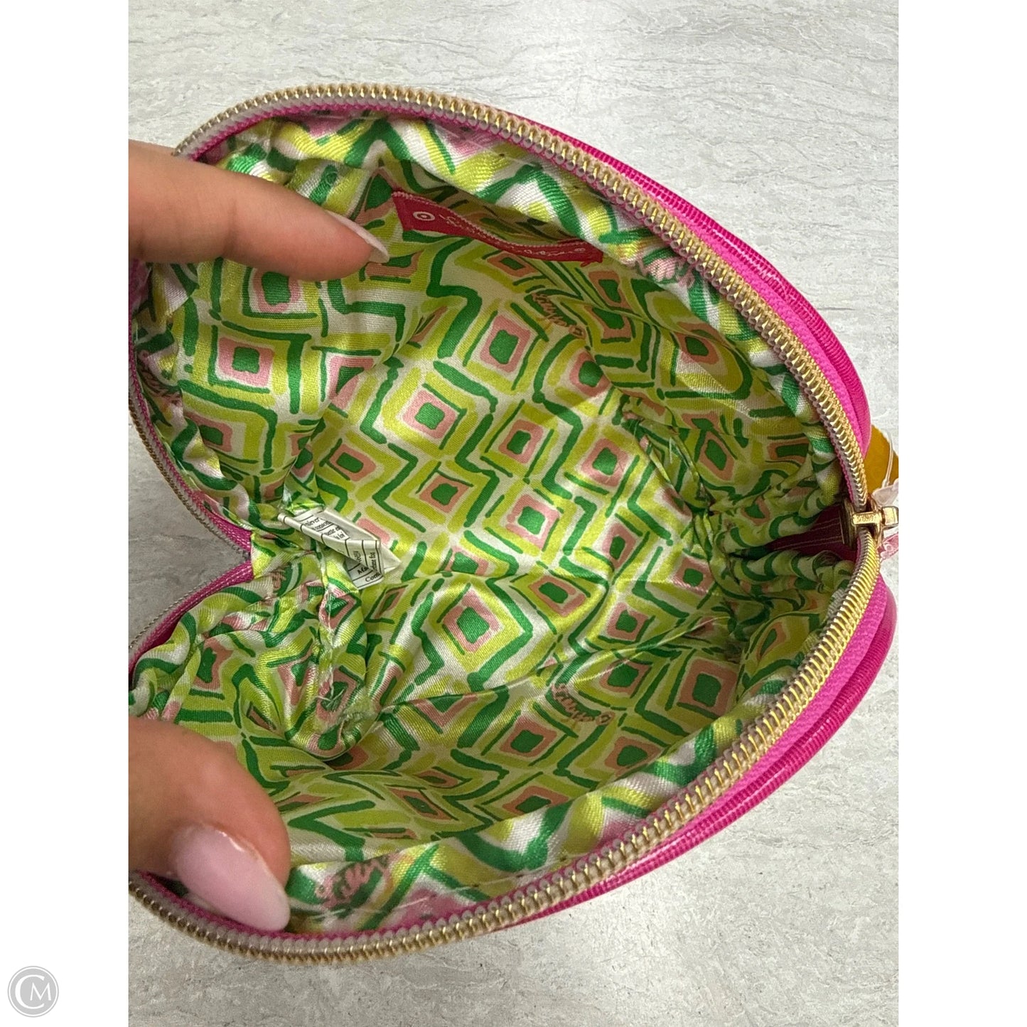 Makeup Bag Designer By Lilly Pulitzer, Size: Small