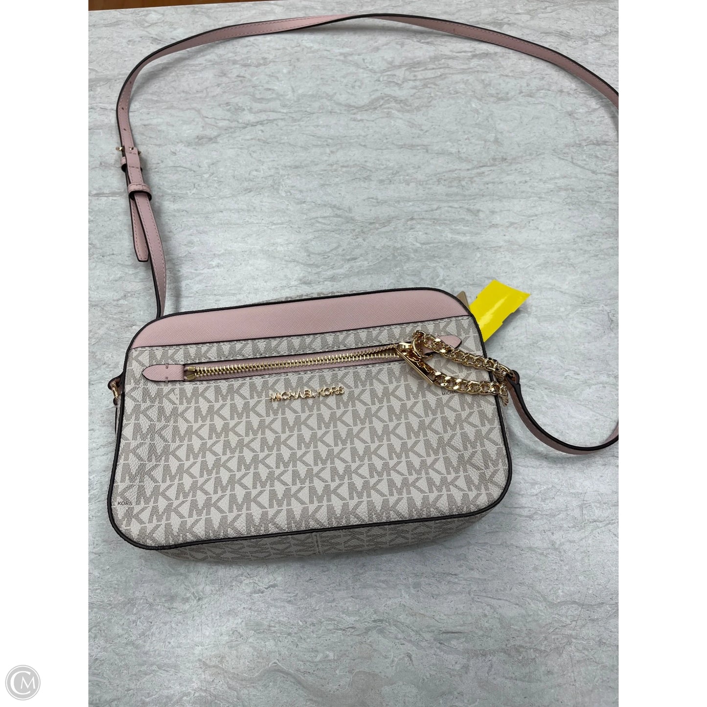Crossbody Designer By Michael Kors, Size: Medium
