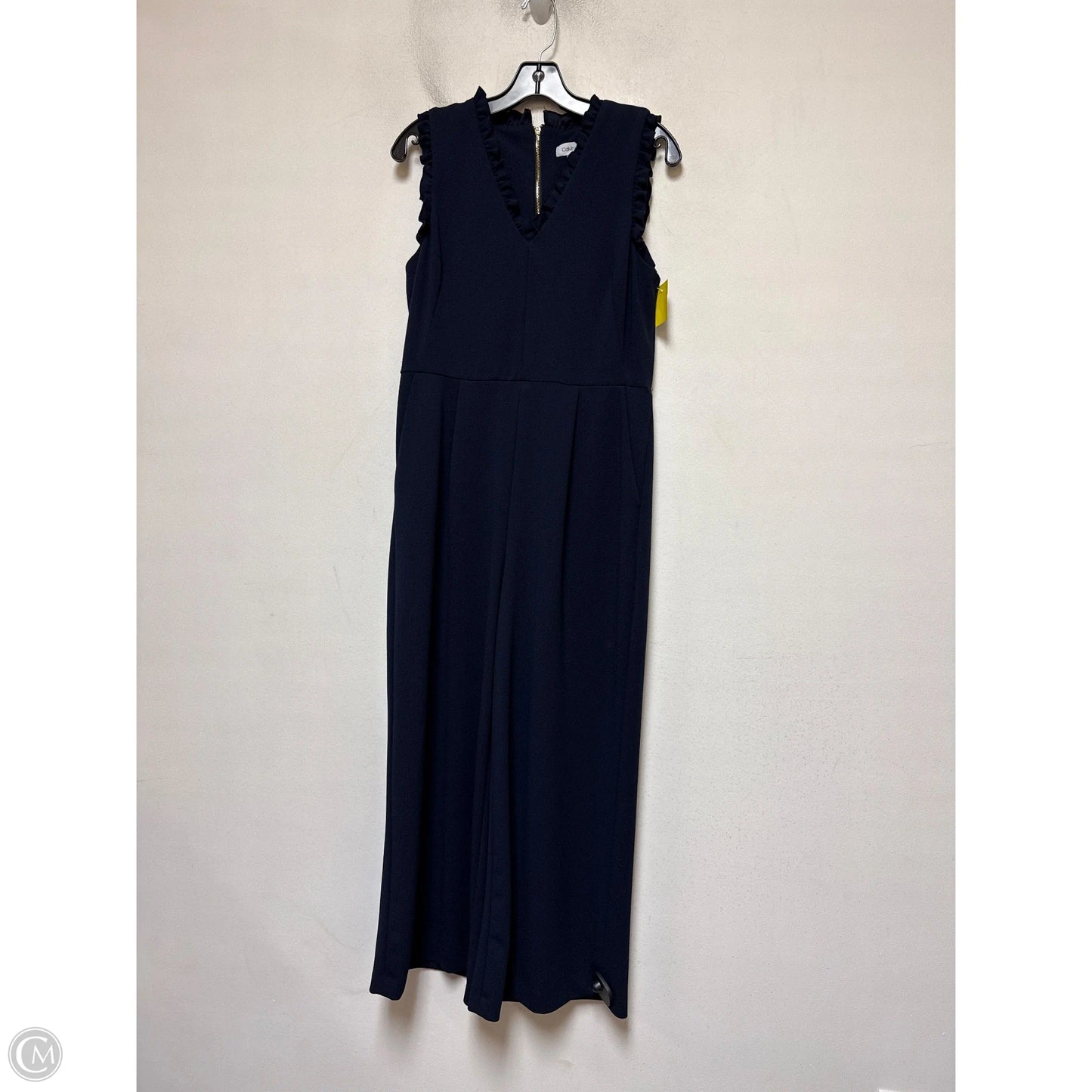 Jumpsuit By Calvin Klein In Navy, Size: M