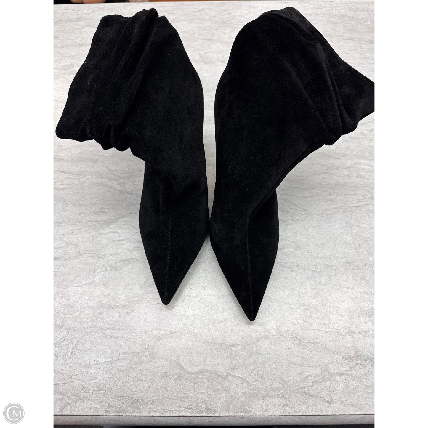 Boots Ankle Heels By Express In Black, Size: 9