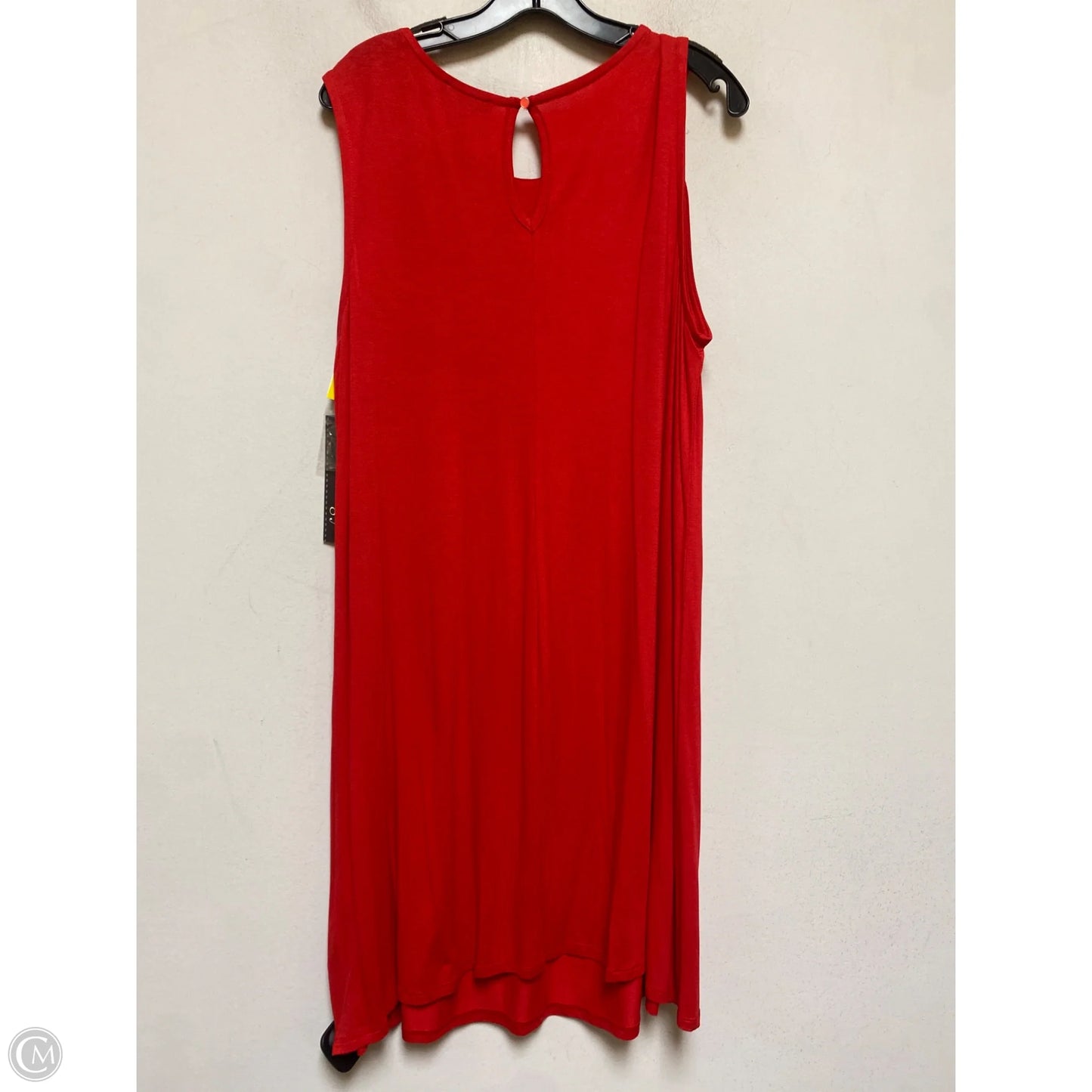 Dress Casual Short By Luxology In Red, Size: 1x