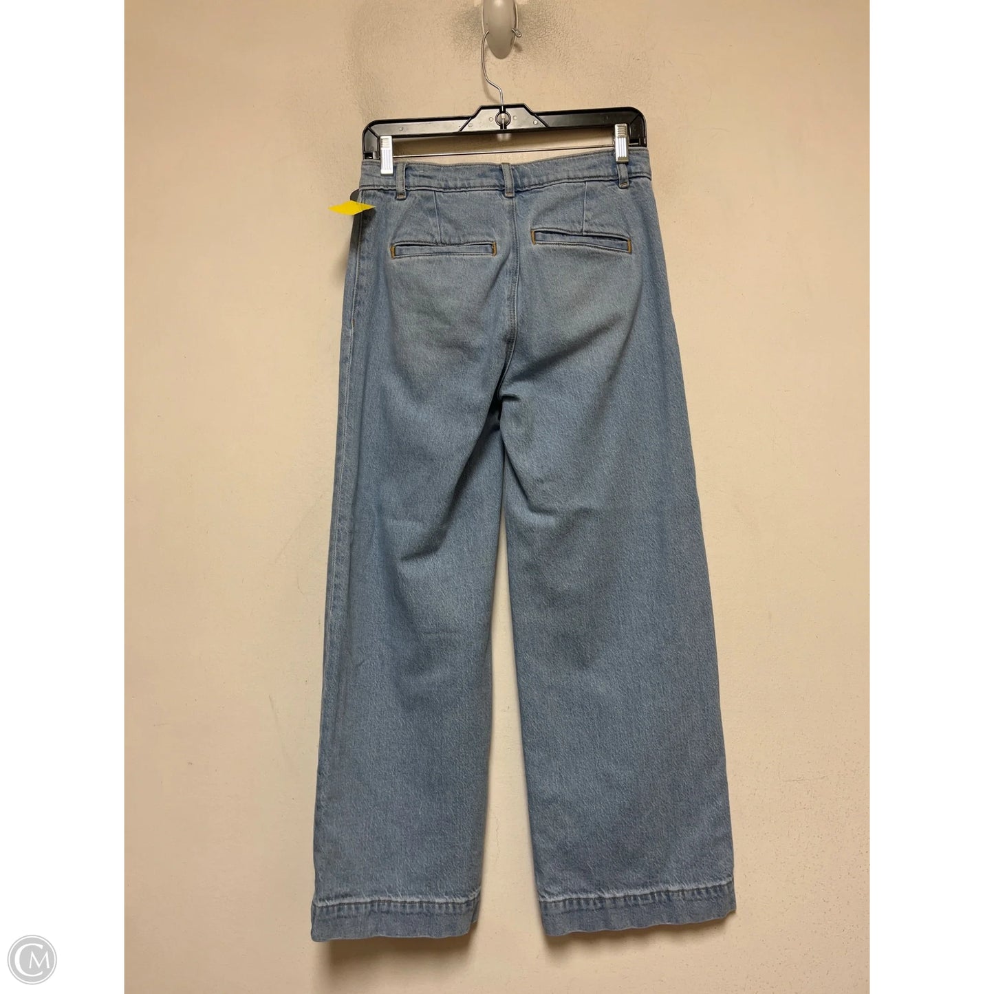 Jeans Wide Leg By Loft In Blue Denim, Size: 0
