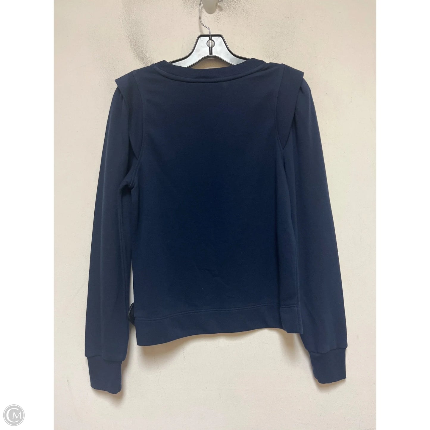 Top Long Sleeve Basic By Loft In Navy, Size: Xs