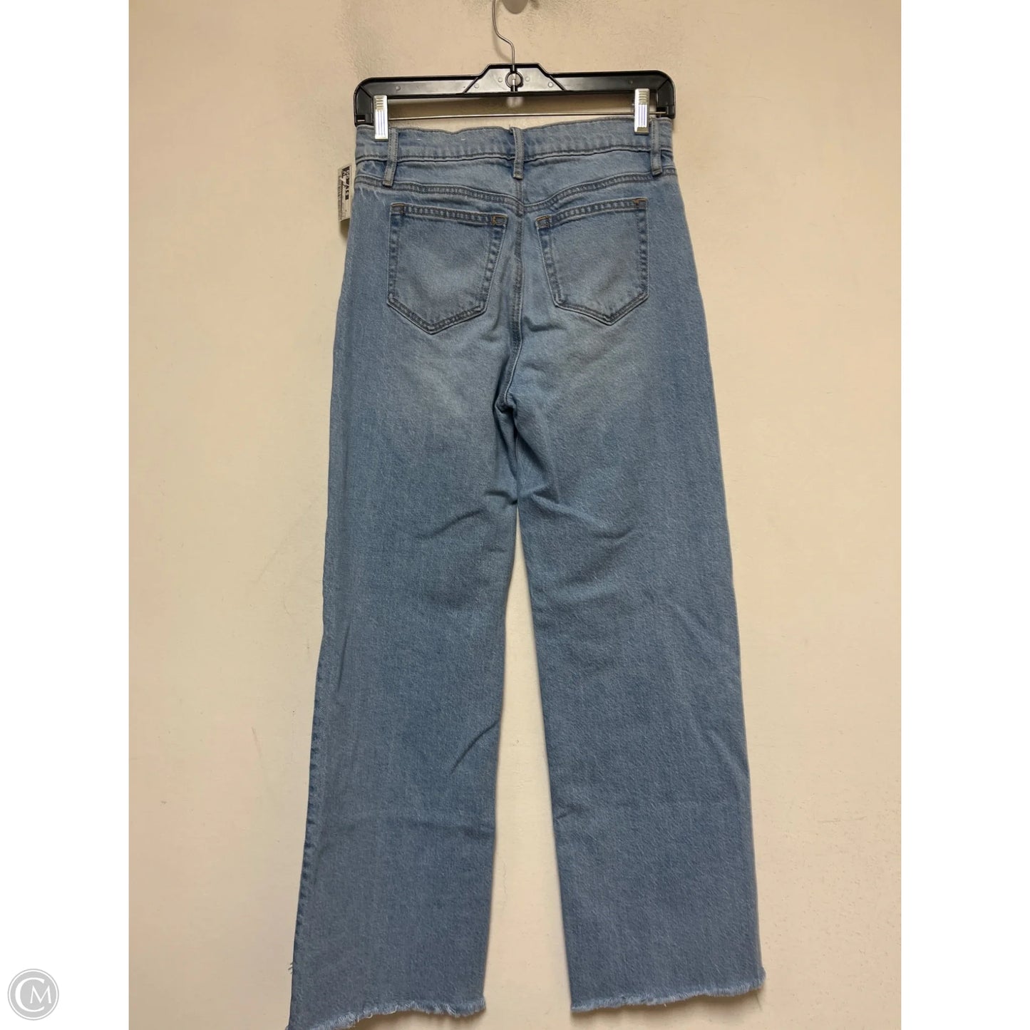 Jeans Wide Leg By Loft In Blue Denim, Size: 0
