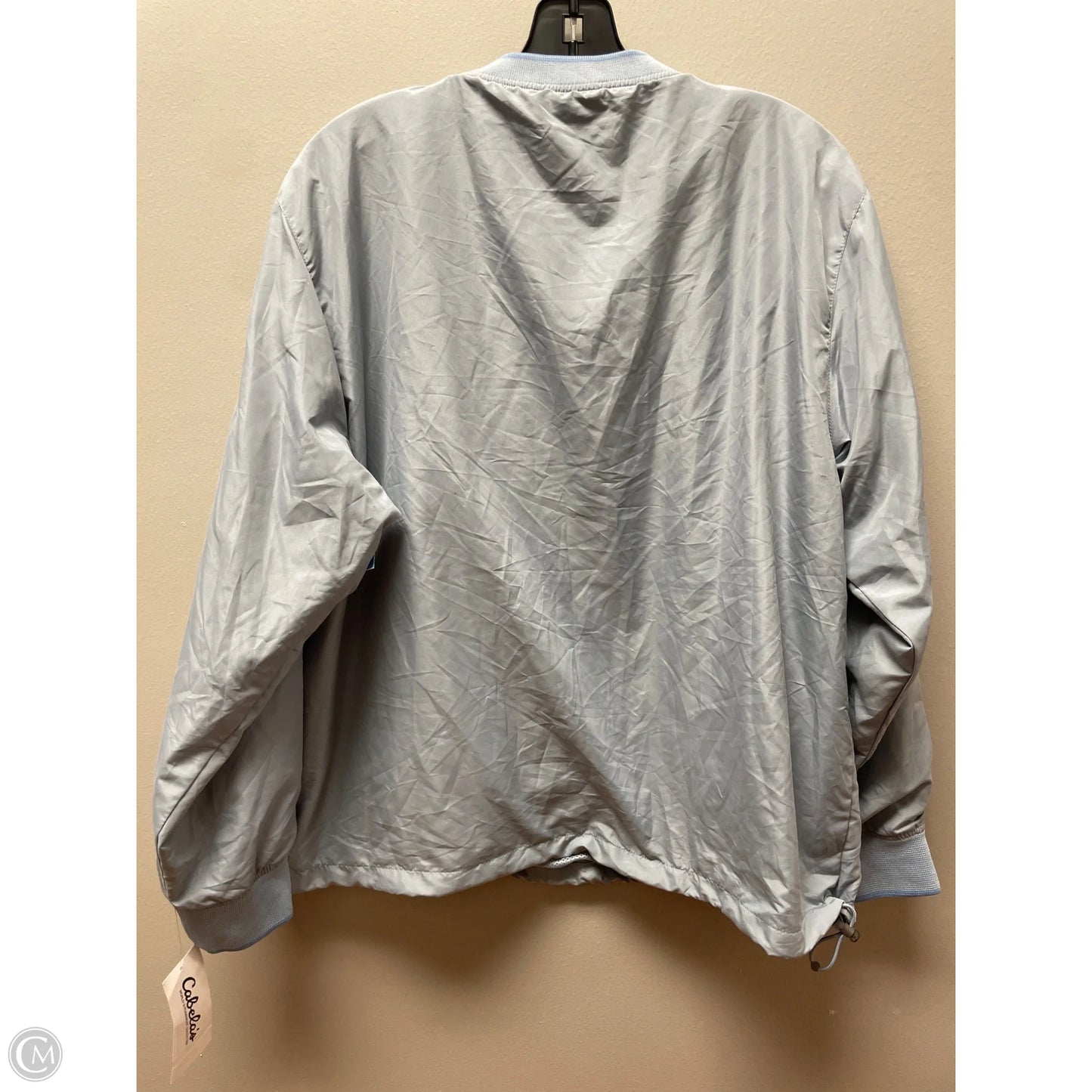 Athletic Top Long Sleeve Crewneck By Cabelas In Blue, Size: Xl