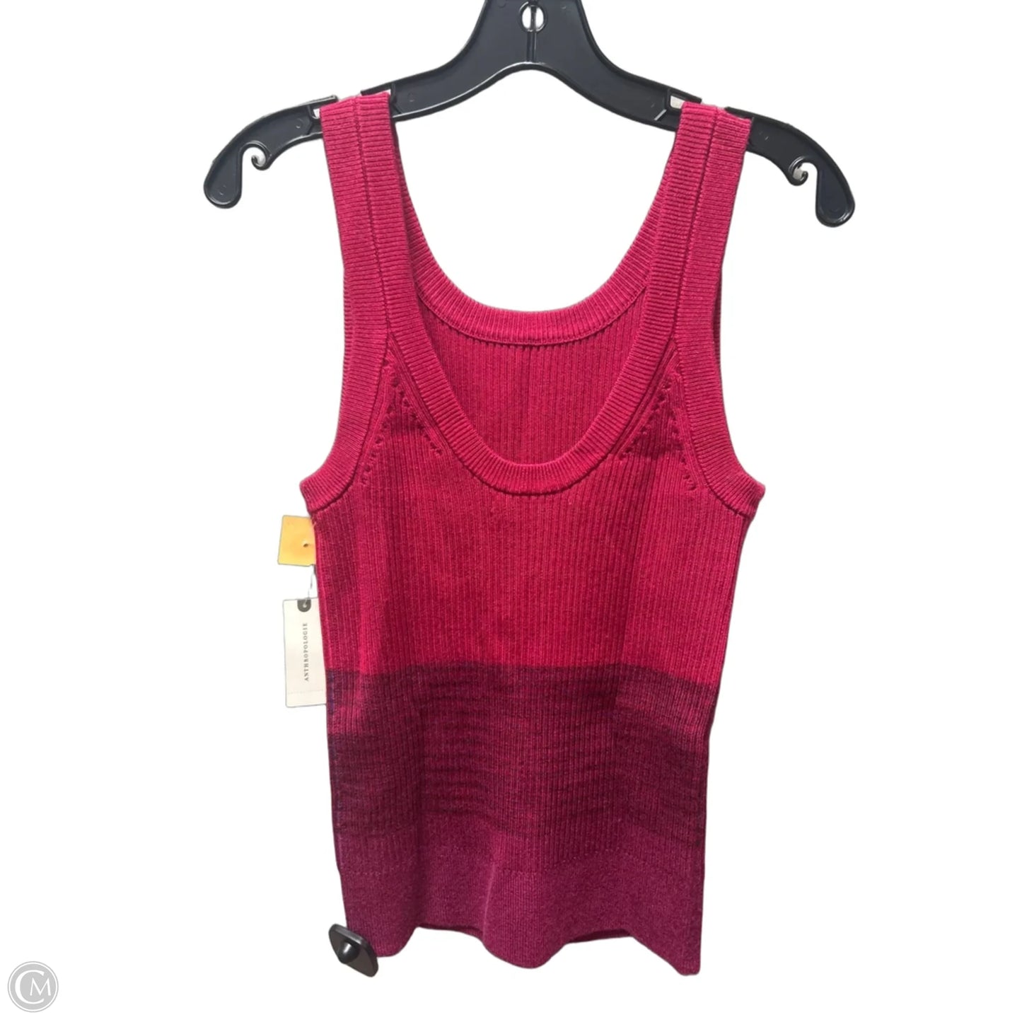 Top Sleeveless By Anthropologie In Pink, Size: M