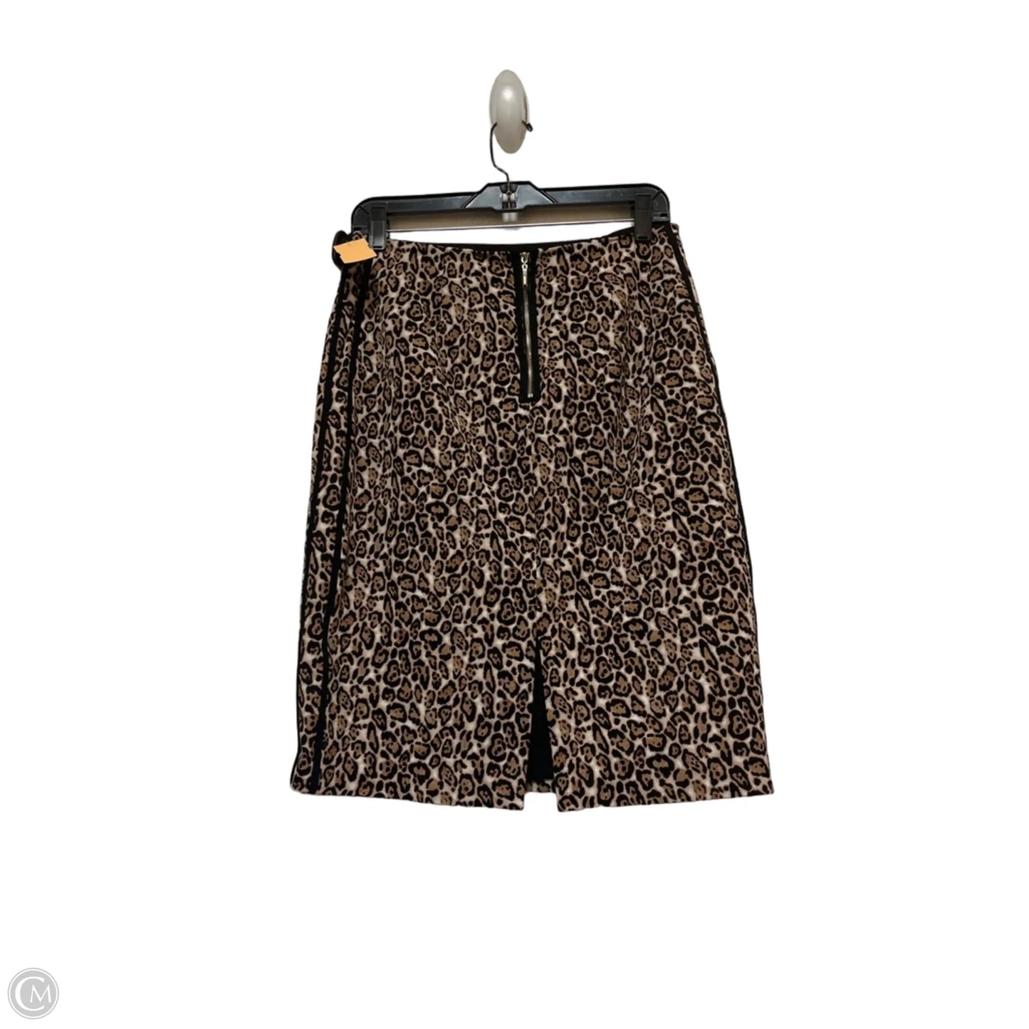 Skirt Midi By White House Black Market In Leopard Print, Size: 8