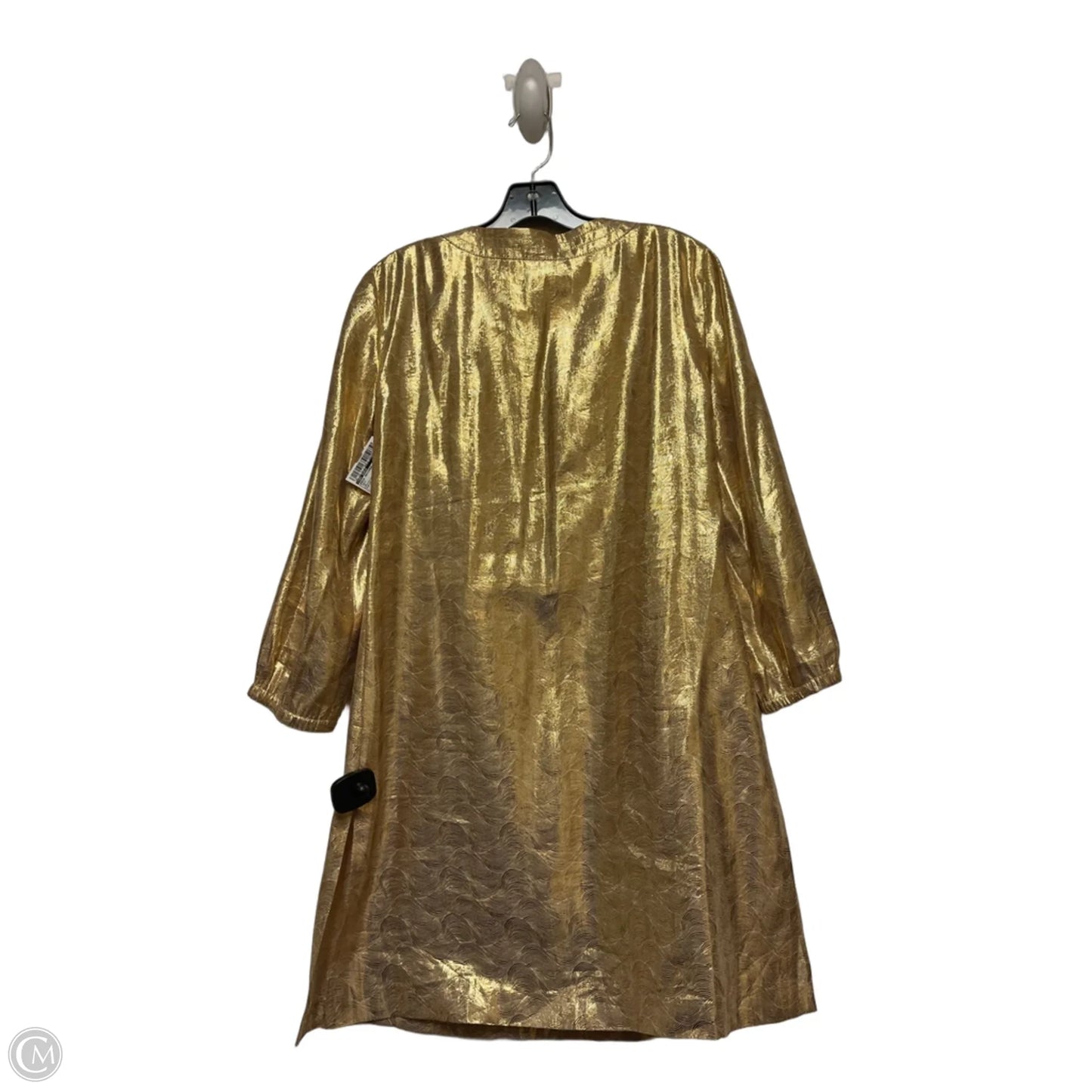 Dress Designer By Tory Burch In Gold, Size: 10