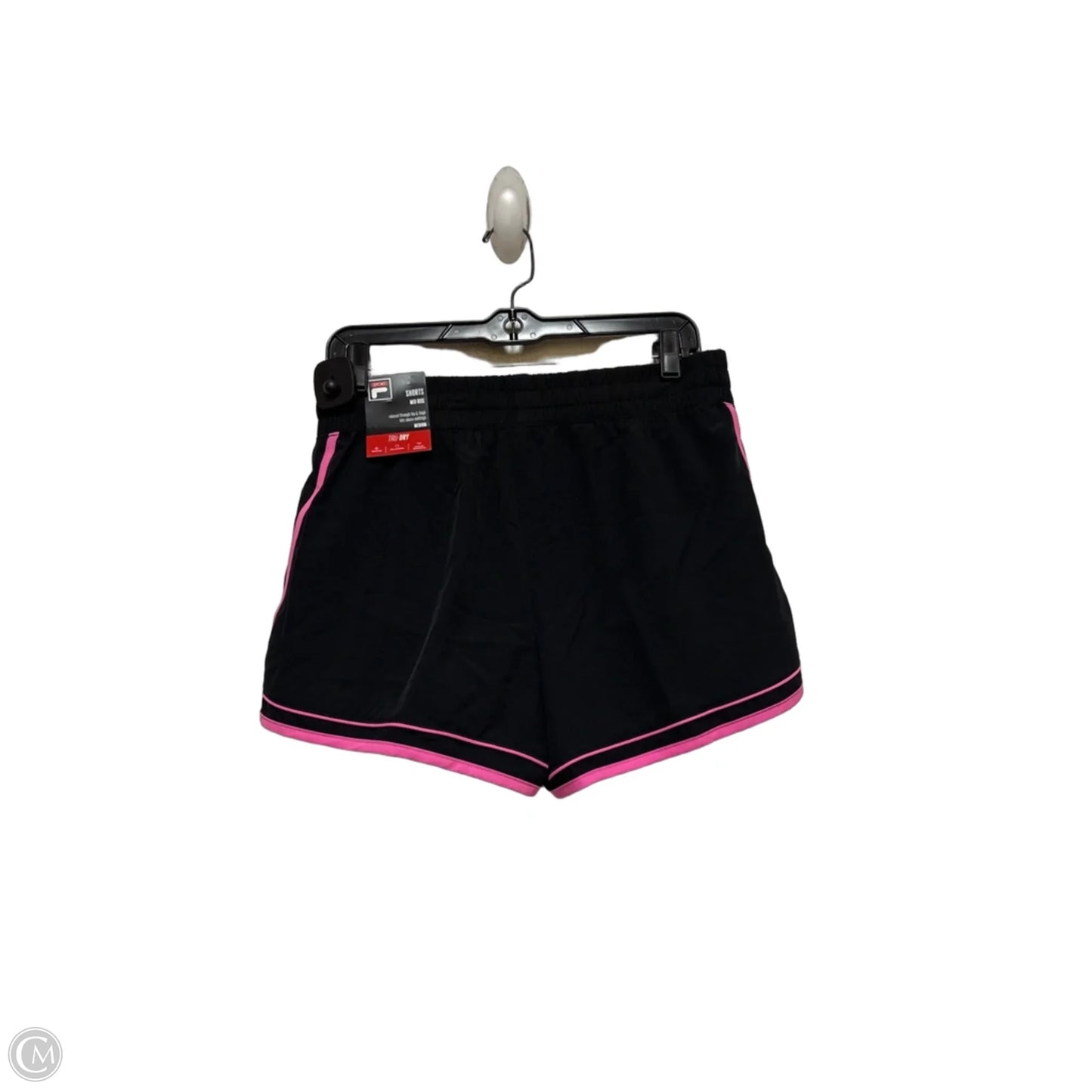 Athletic Shorts By Fila In Black, Size: M