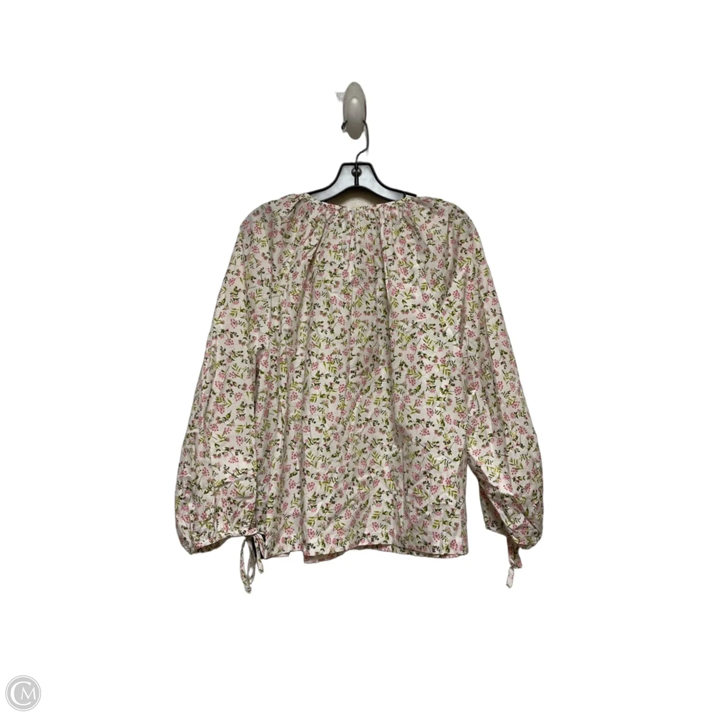 Top Long Sleeve By J. Crew In Floral Print, Size: 2x