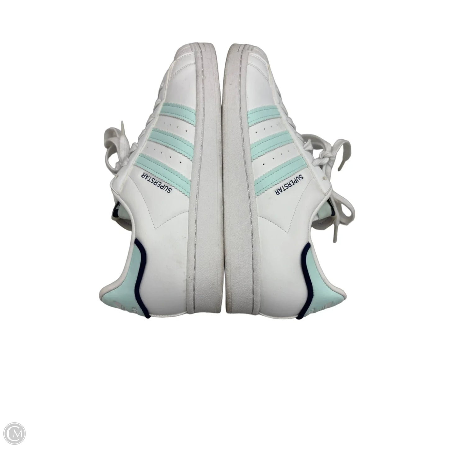 Shoes Sneakers By Adidas In Green & White, Size: 9.5