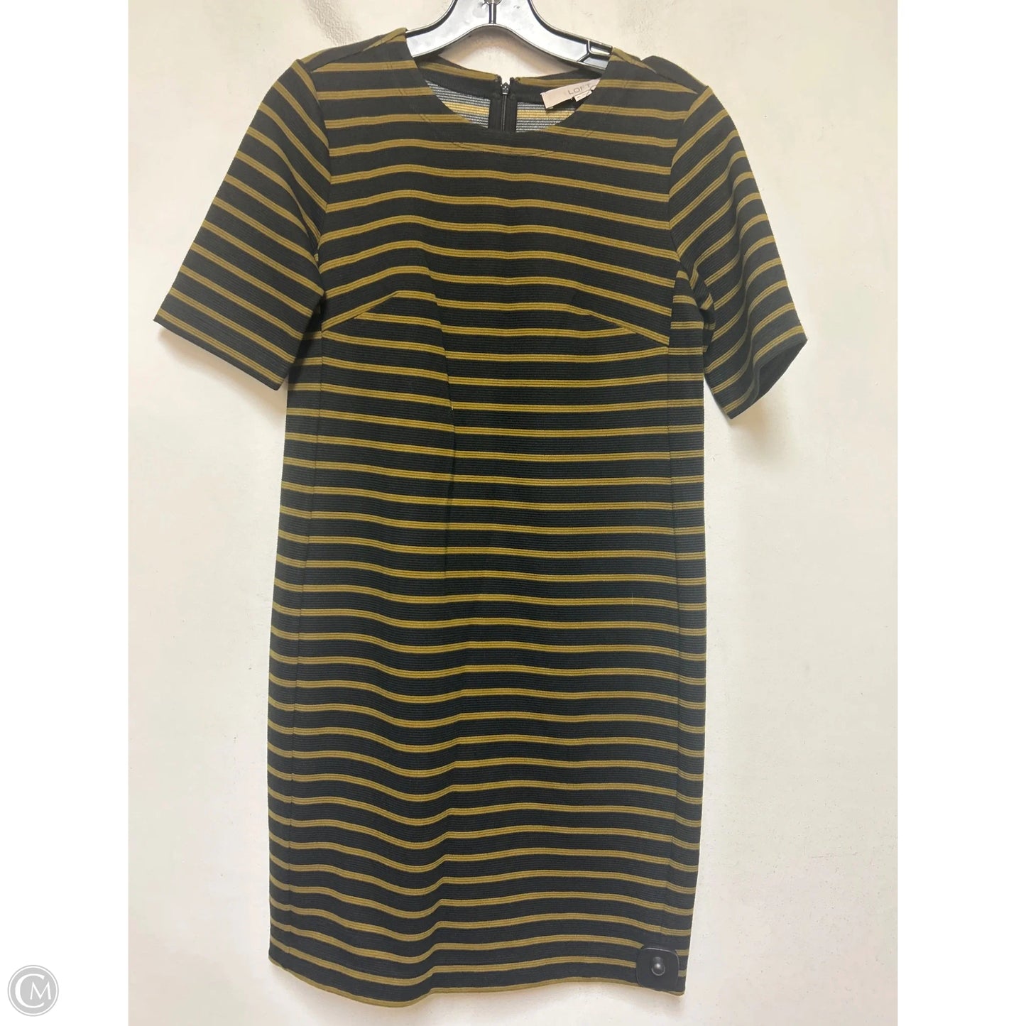 Dress Casual Short By Loft In Striped Pattern, Size: Xs