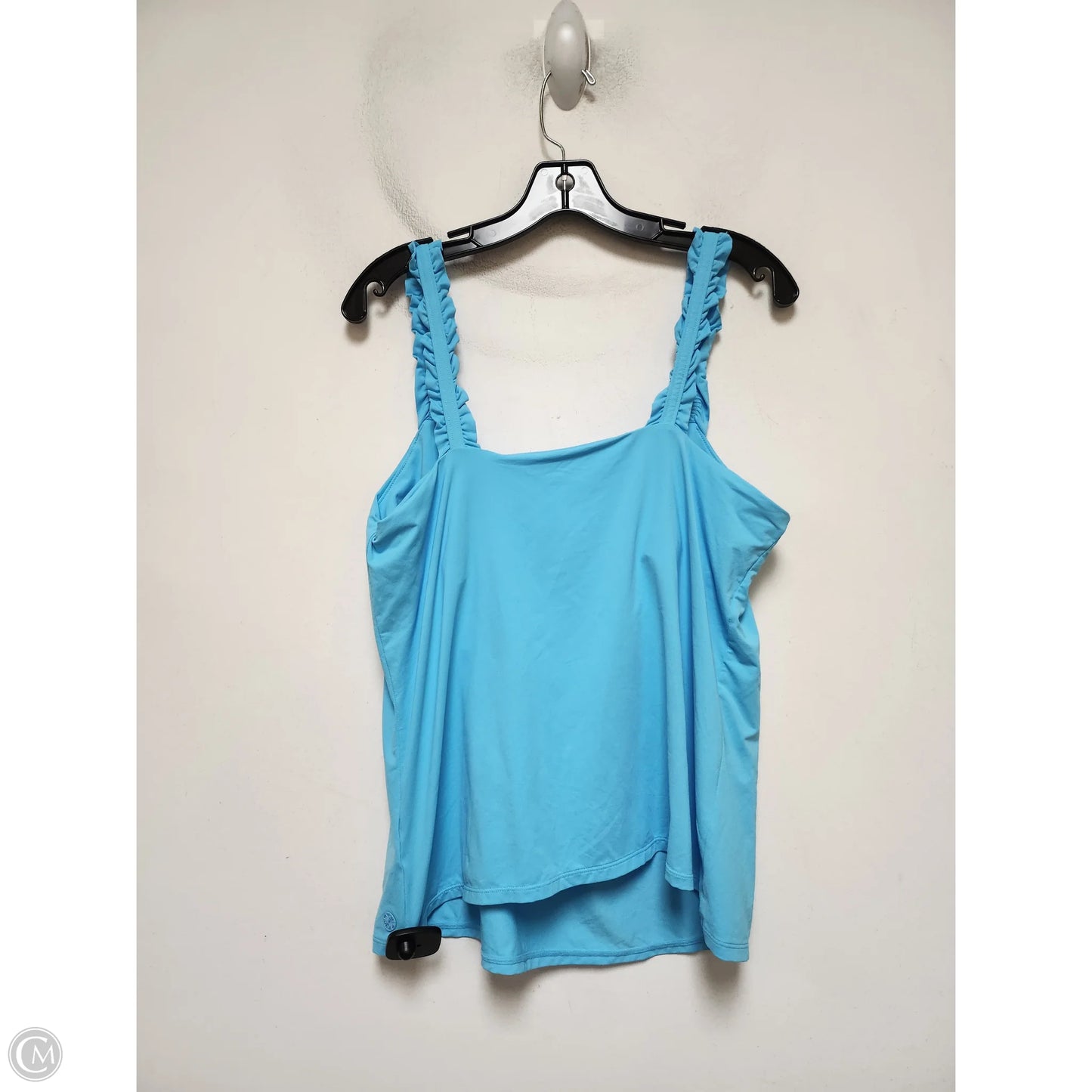 Top Sleeveless Designer By Lilly Pulitzer In Blue, Size: Xl