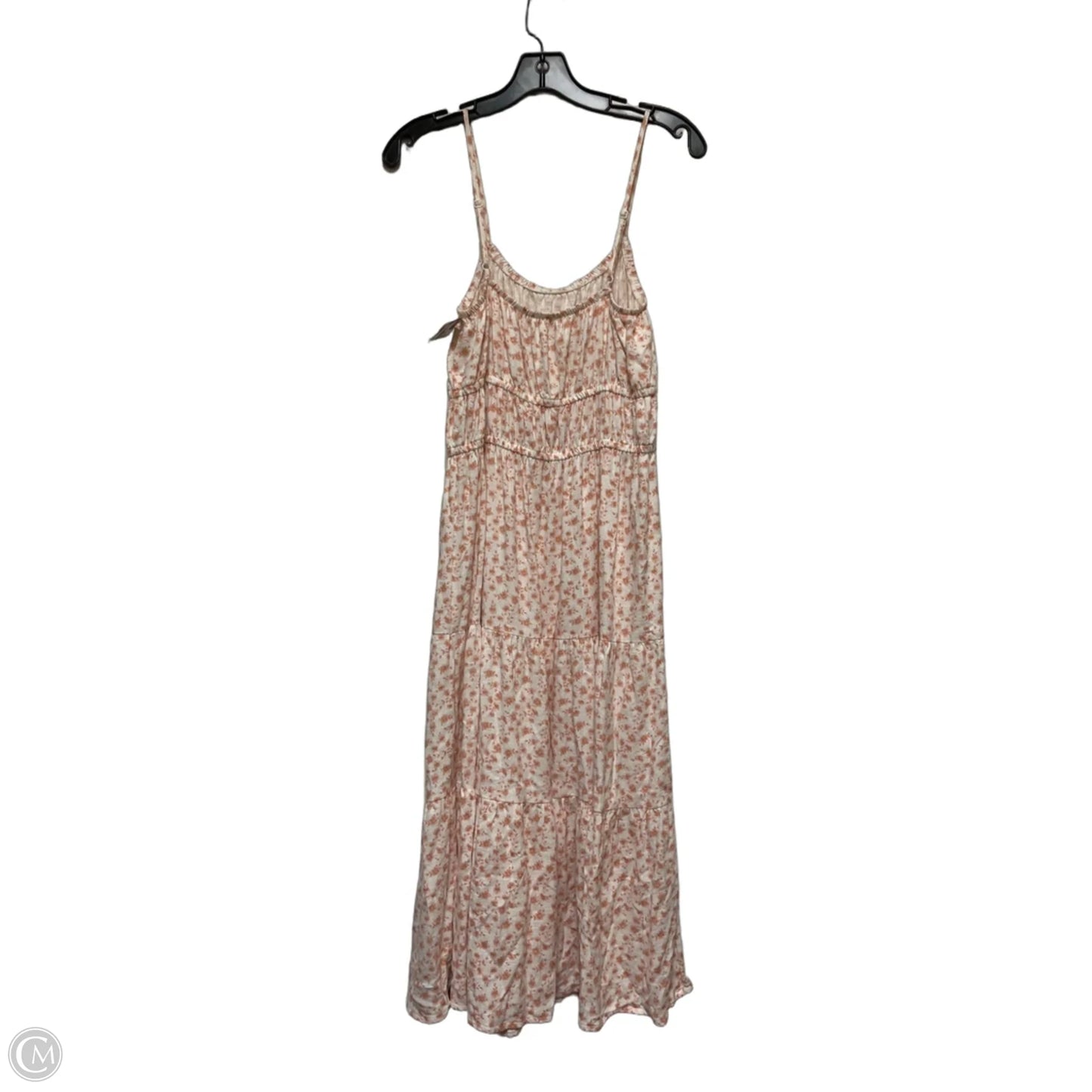 Dress Casual Midi By Celebrity Pink In Floral Print, Size: M