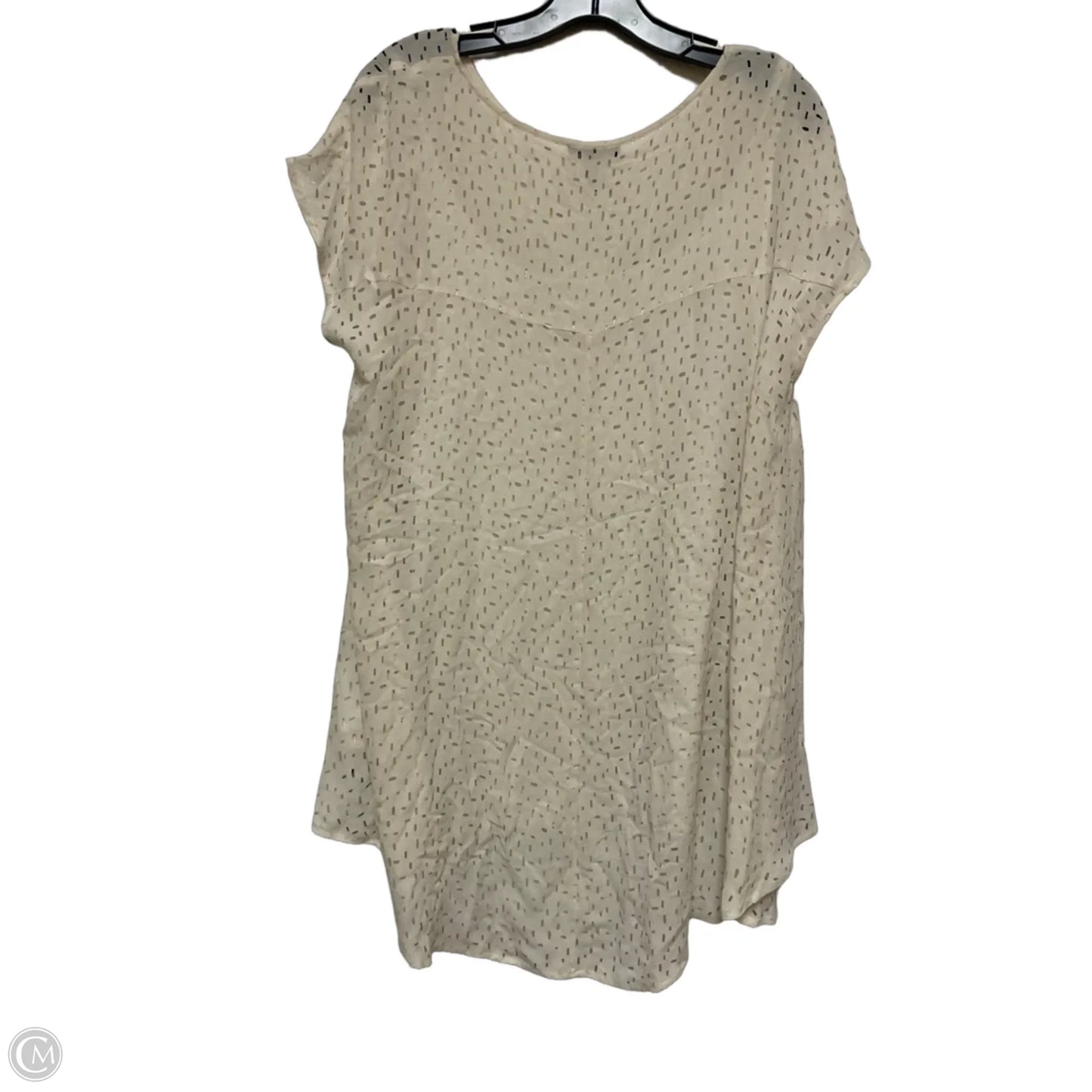 Top Sleeveless By Eileen Fisher In Cream, Size: L