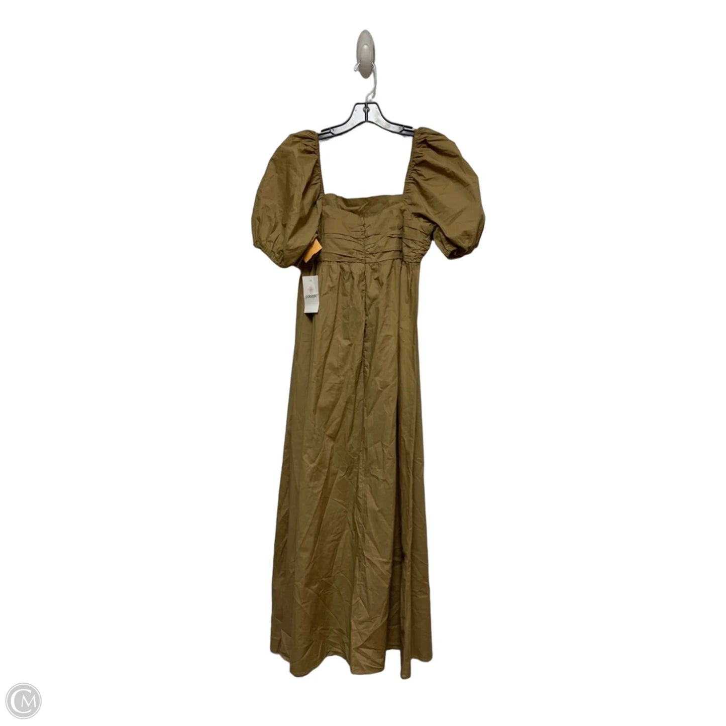 Dress Casual Midi By Clothes Mentor In Brown, Size: M