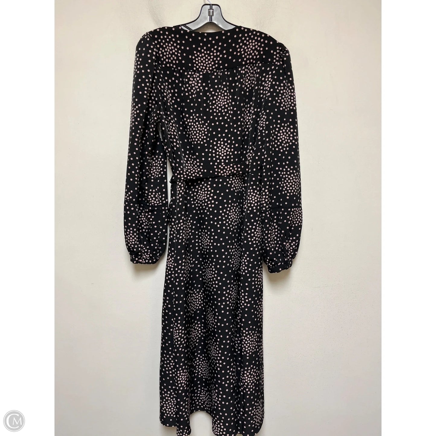 Dress Designer By Kate Spade In Black & Pink, Size: 14