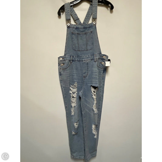 Overalls By Clothes Mentor In Blue Denim, Size: S