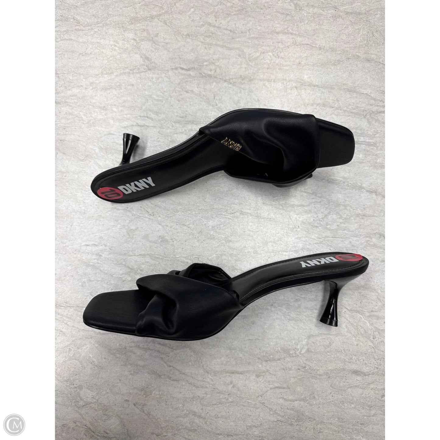 Shoes Heels Kitten By Dkny In Black, Size: 10