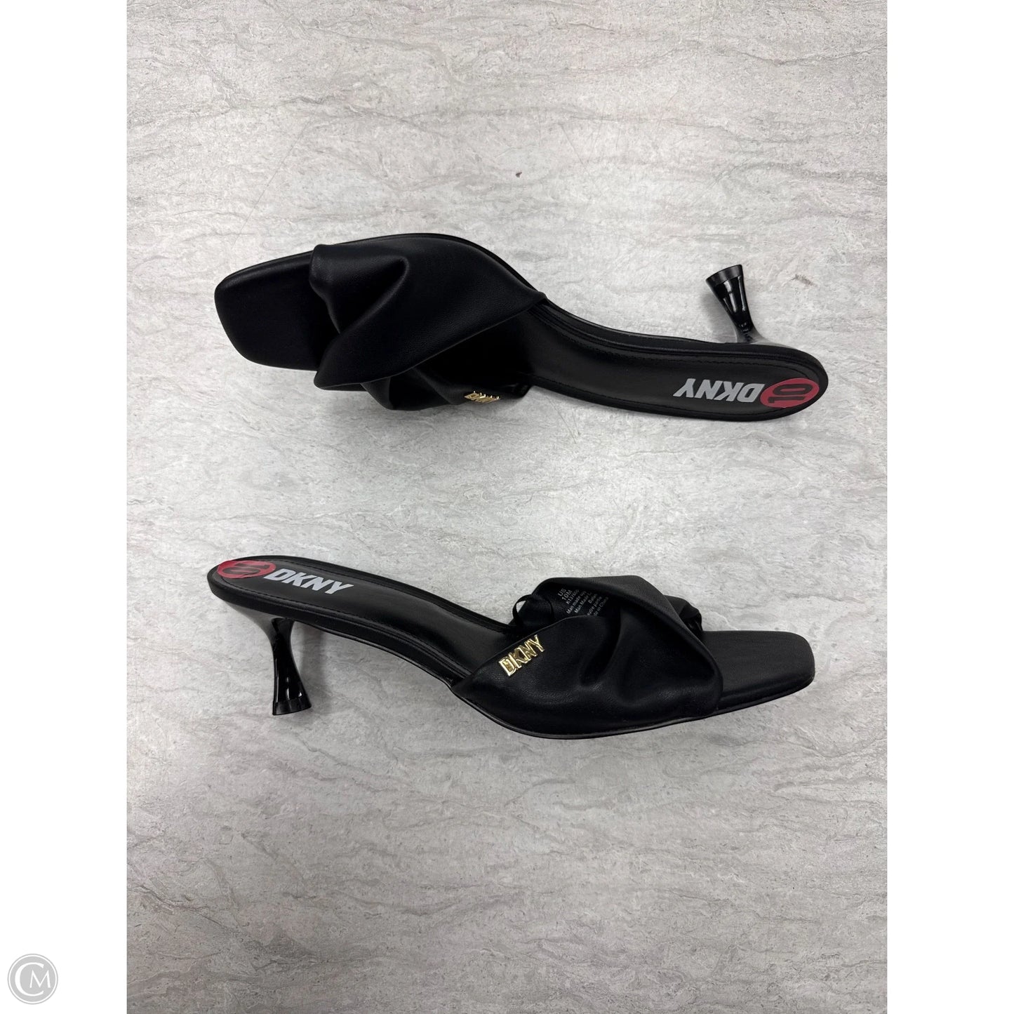 Shoes Heels Kitten By Dkny In Black, Size: 10