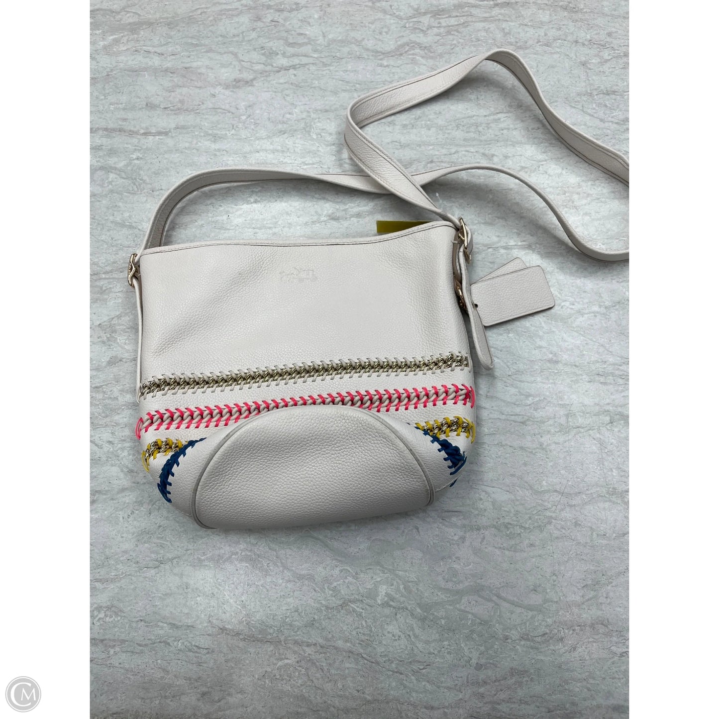 Crossbody Designer By Coach, Size: Large