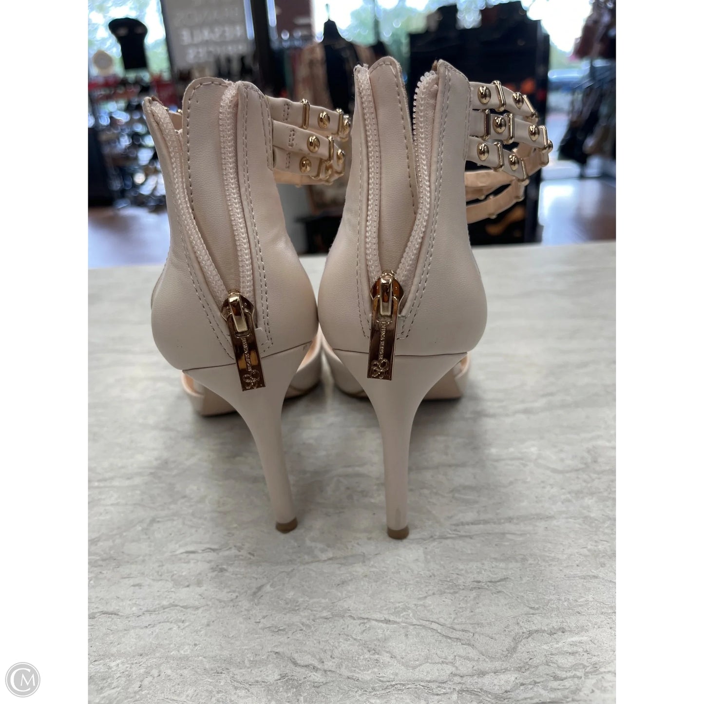 Shoes Heels Stiletto By Jessica Simpson In Cream, Size: 7.5