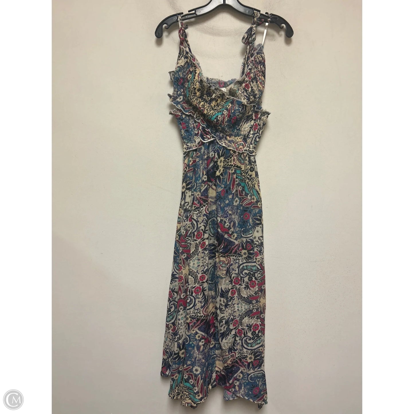 Dress Casual Maxi By Anthropologie In Multi-colored, Size: Xs
