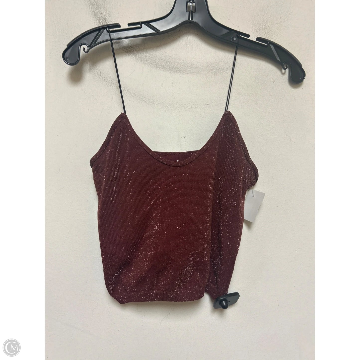 Tank Top By Free People In Maroon, Size: 0