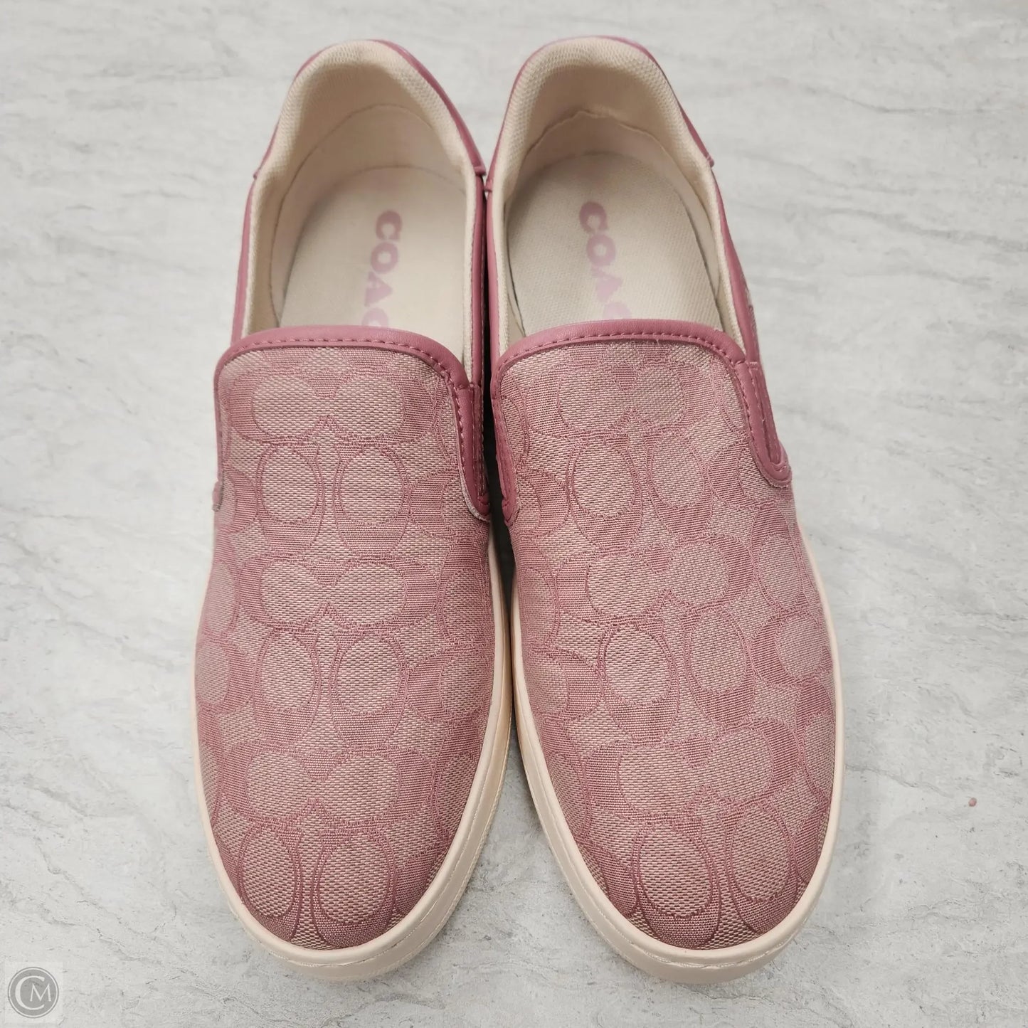Shoes Designer By Coach In Pink, Size: 9