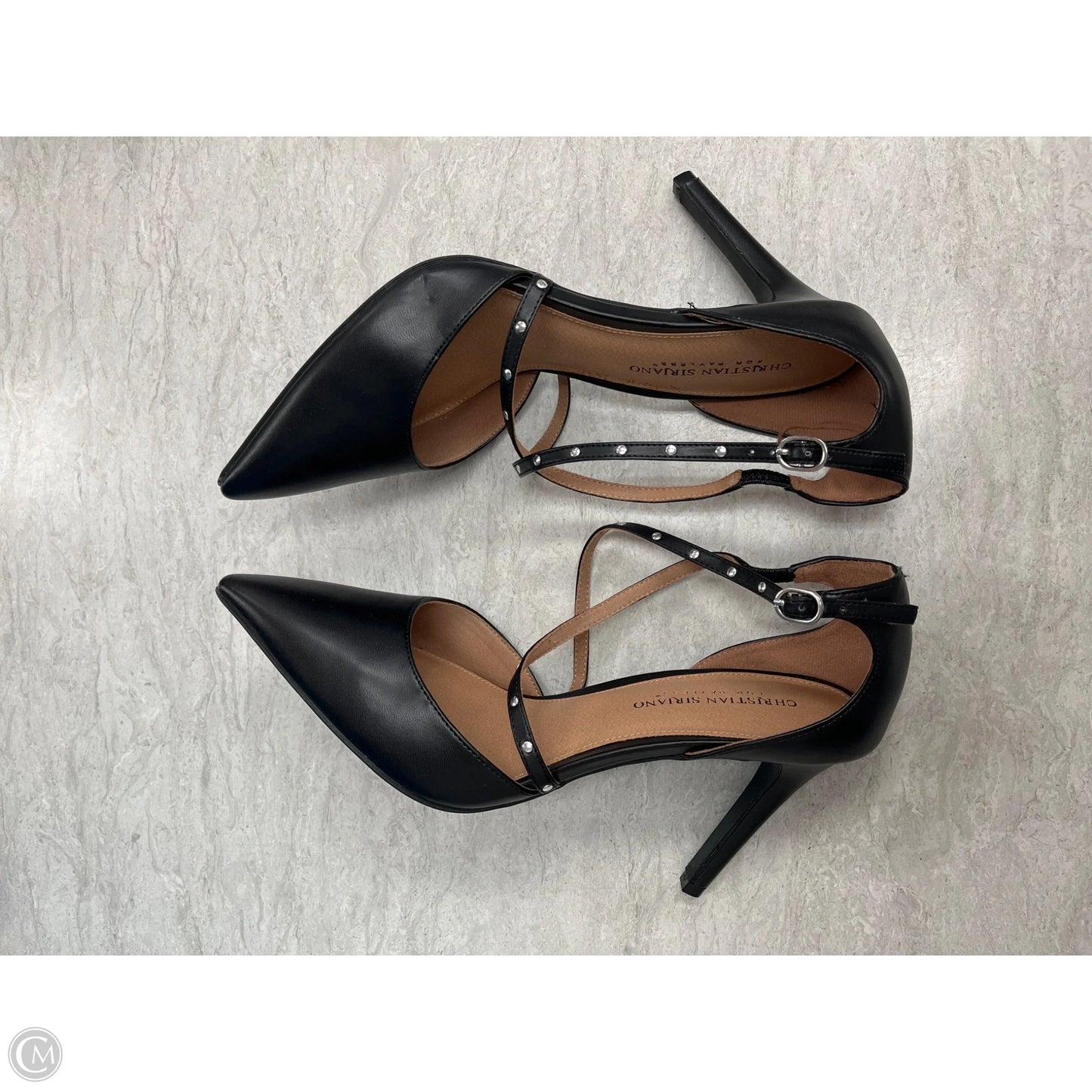 Sandals Heels Stiletto By Christian Siriano For Payless In Black, Size: 11