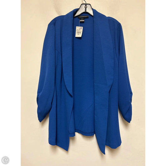 Blazer By Ashley Stewart In Blue, Size: Xl