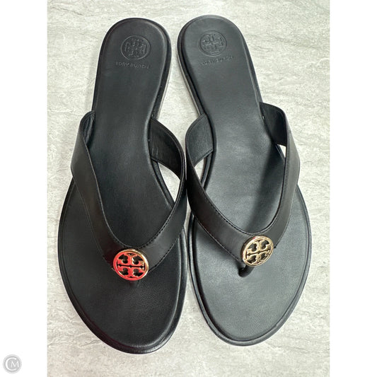 Sandals Designer By Tory Burch In Black, Size: 11