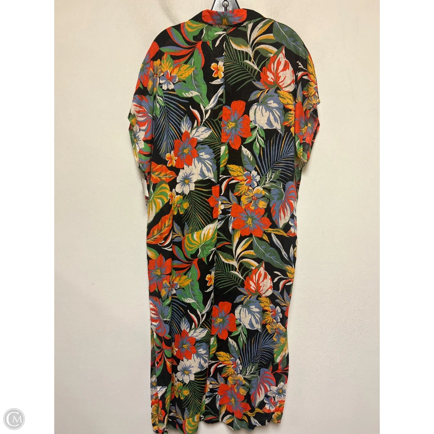 Swimwear Cover-up By C And C In Floral Print, Size: M